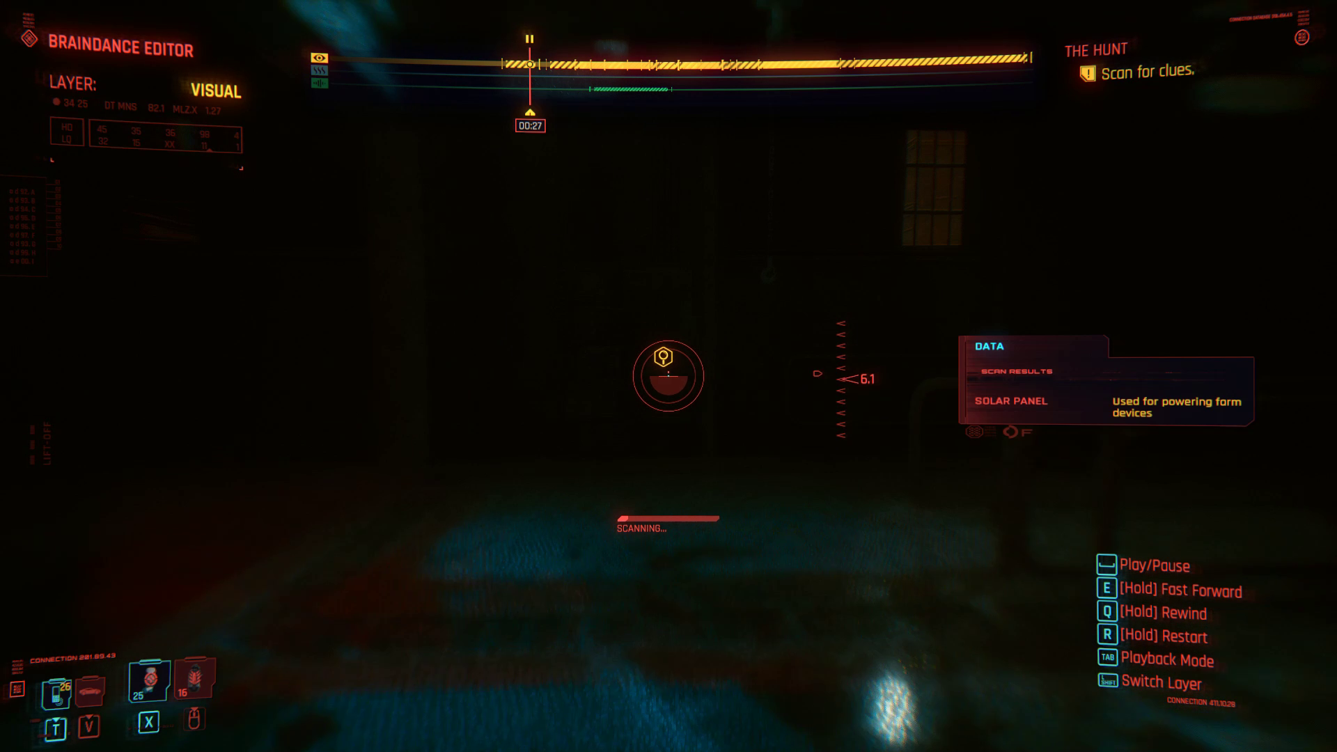 The Hunt Solar Panel Braindance Cyberpunk 2077