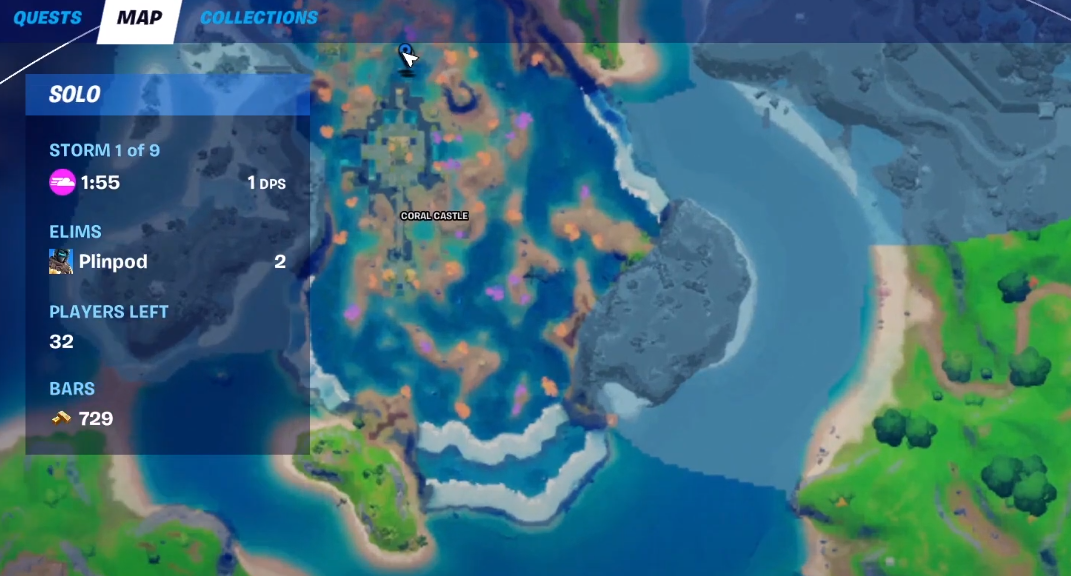 Where to find Gnomes in Coral Castle for Fortnite Chapter 2 Season 5 - 2