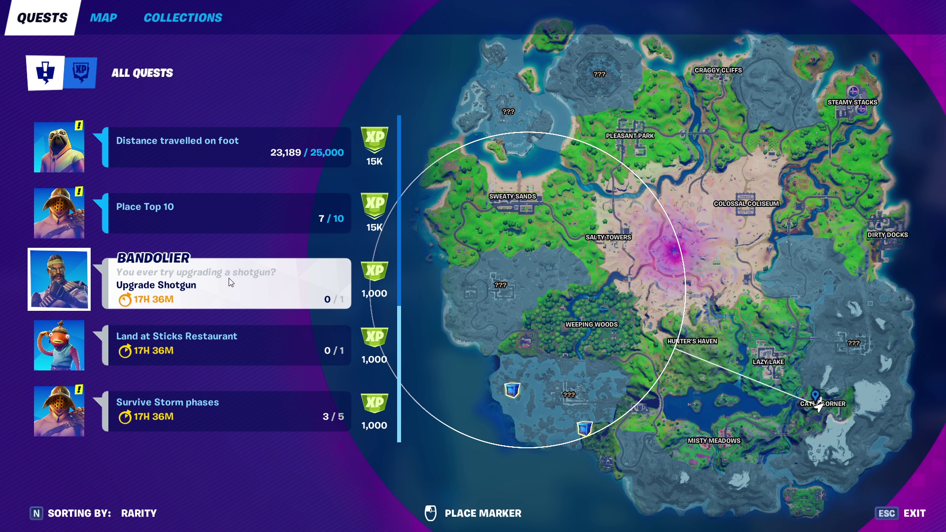 Upgrade Shotgun Fortnite Chapter 2 Seaso n5