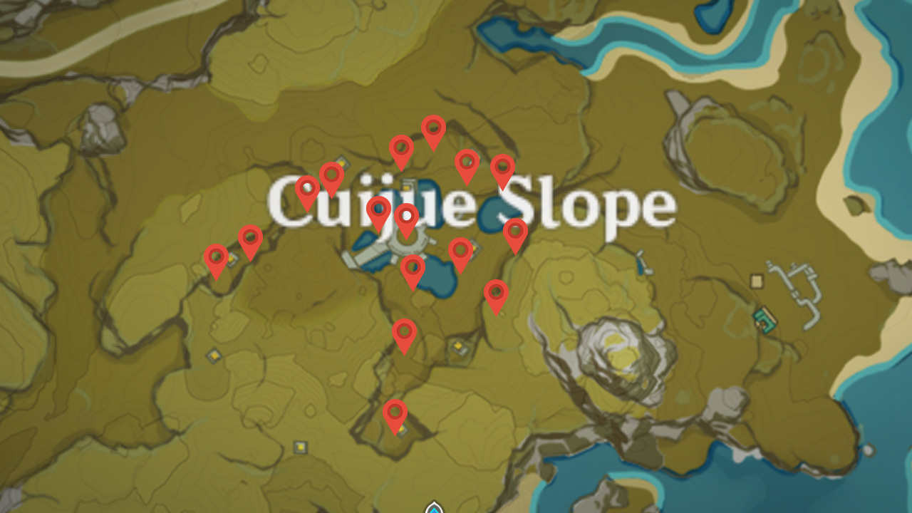 Lost Riches Treasure Area 5: Cuijue Slope Genshin Impact