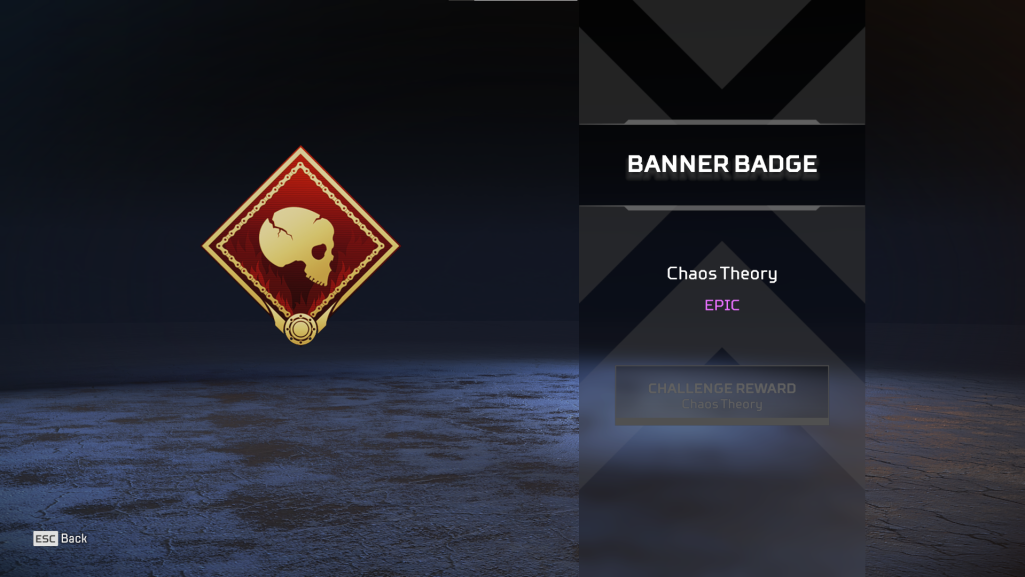 Récompenses de suivi des prix de l'événement Apex Legends Chaos Theory Collection Lignea