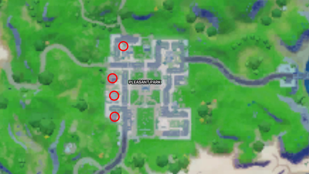 Cookbooks in Pleasant Park Fortnite