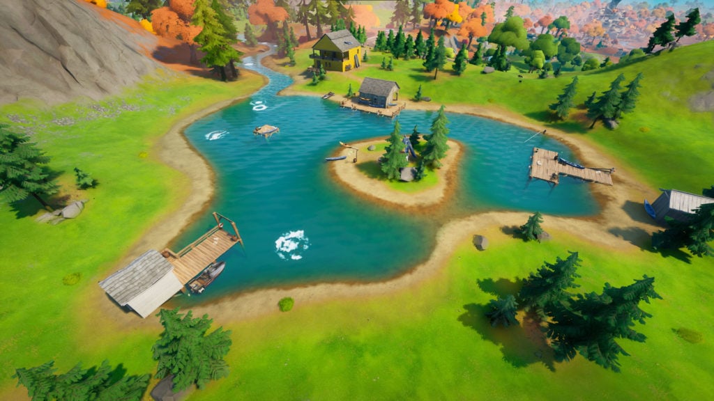 Where is Lake Canoe in Fortnite?