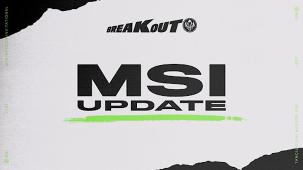 GAM Will Not Be Attending MSI