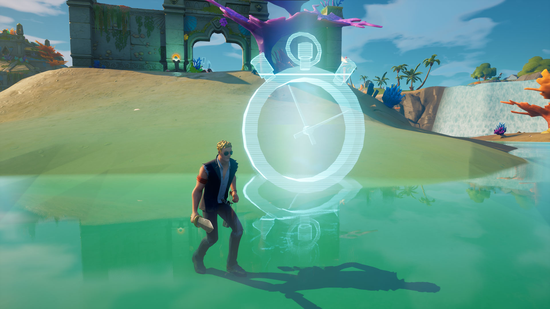 Where To Complete The Swimming Time Trial At Weeping Woods Or Coral Castle Where Are The Time Trials Located In Fortnite Season 5 Where Are The Time Trials Located In Fortnite Season 5 Where To Complete The Swimming Time Trial At Weeping Woods Or Coral Castle