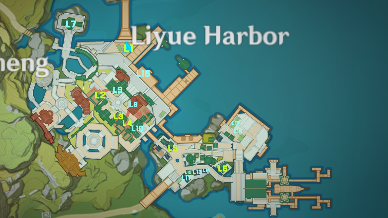Genshin Impact Shops and Vendors: Liyue Harbor