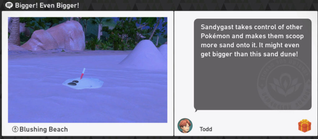 New Pokemon Snap Blushing Beach Night Requests - Bigger! Even Bigger!