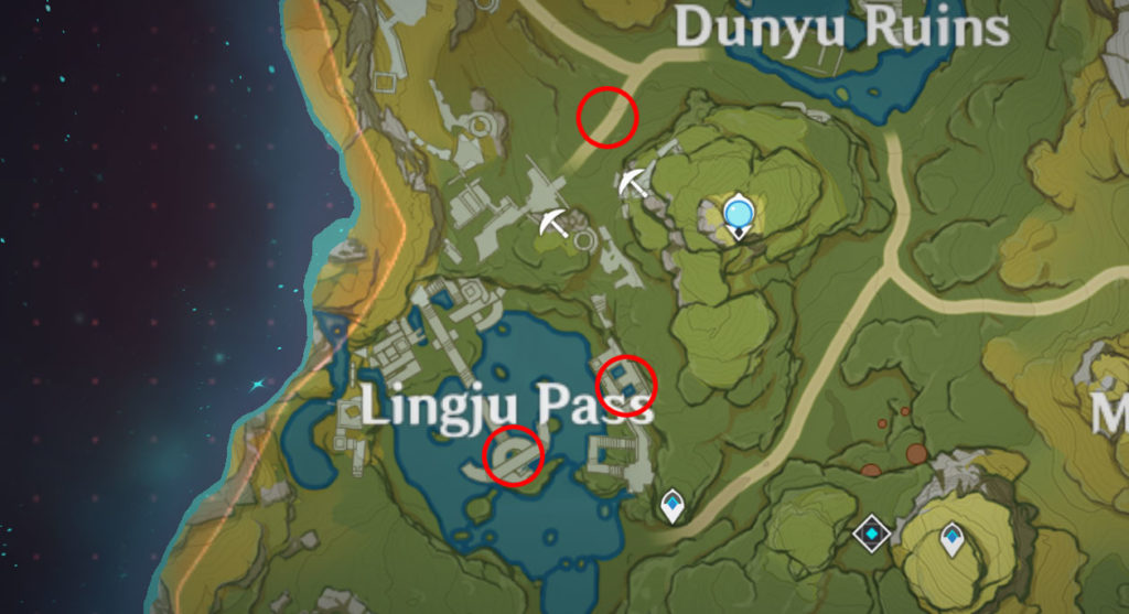 Genshin Impact Energy Amplifier Initiation Act 1 Map