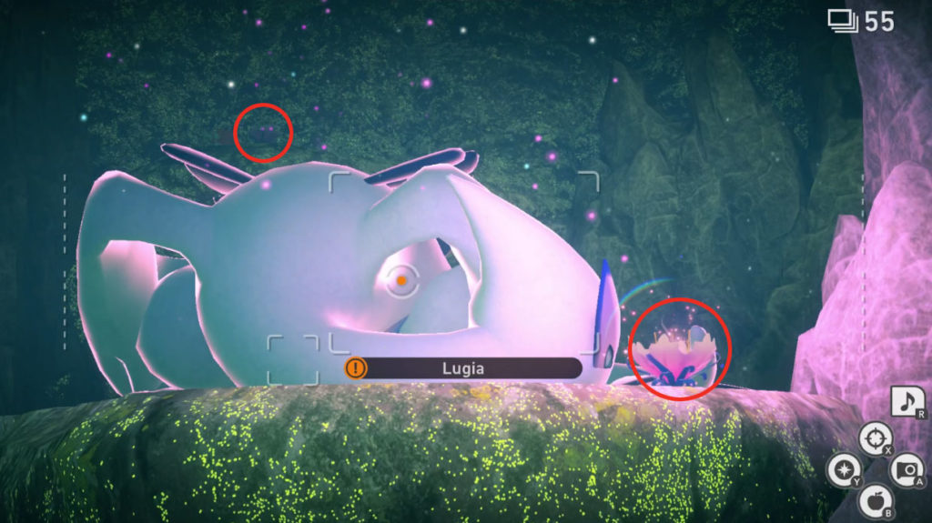 Lugia new pokemon snap