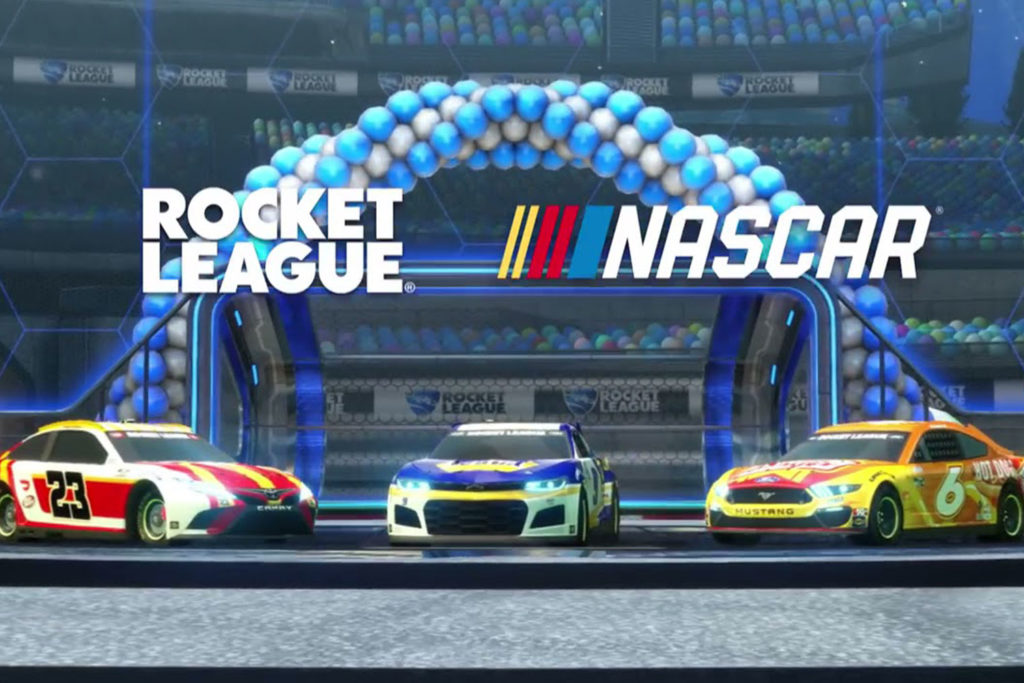 Rocket League NASCAR 2021 Fan Pack is available on May 6