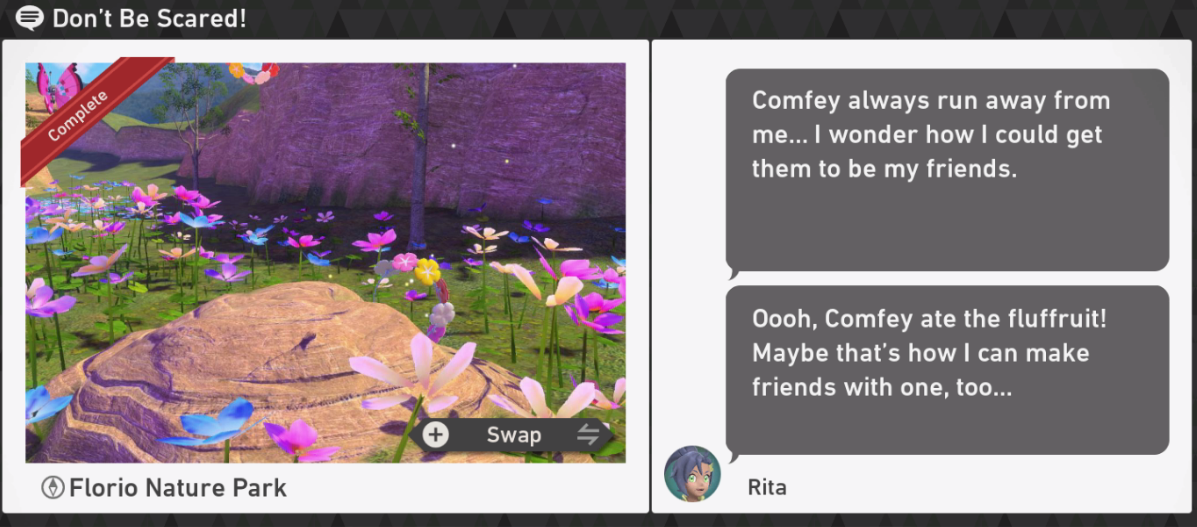 New Pokemon Snap - Florio Nature Park Day Request - Don't Be Scared