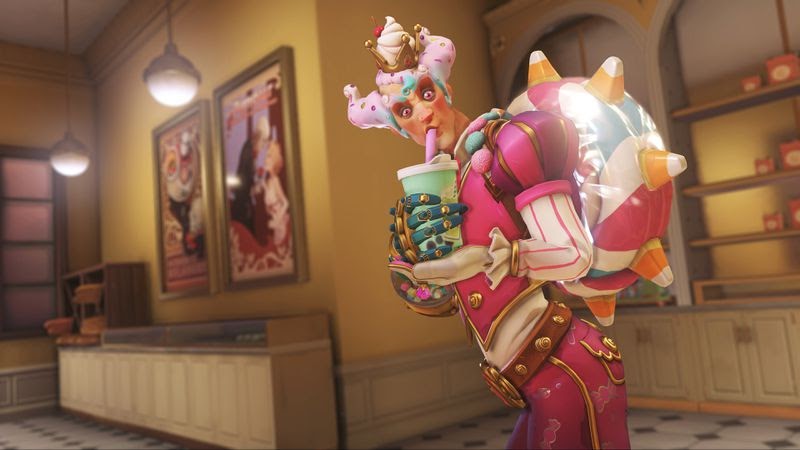 Overwatch Anniversary Event Skins - Junk food Junkrat