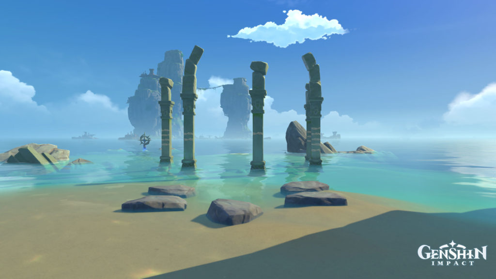 Genshin Impact: Broken Isle Puzzle Solution