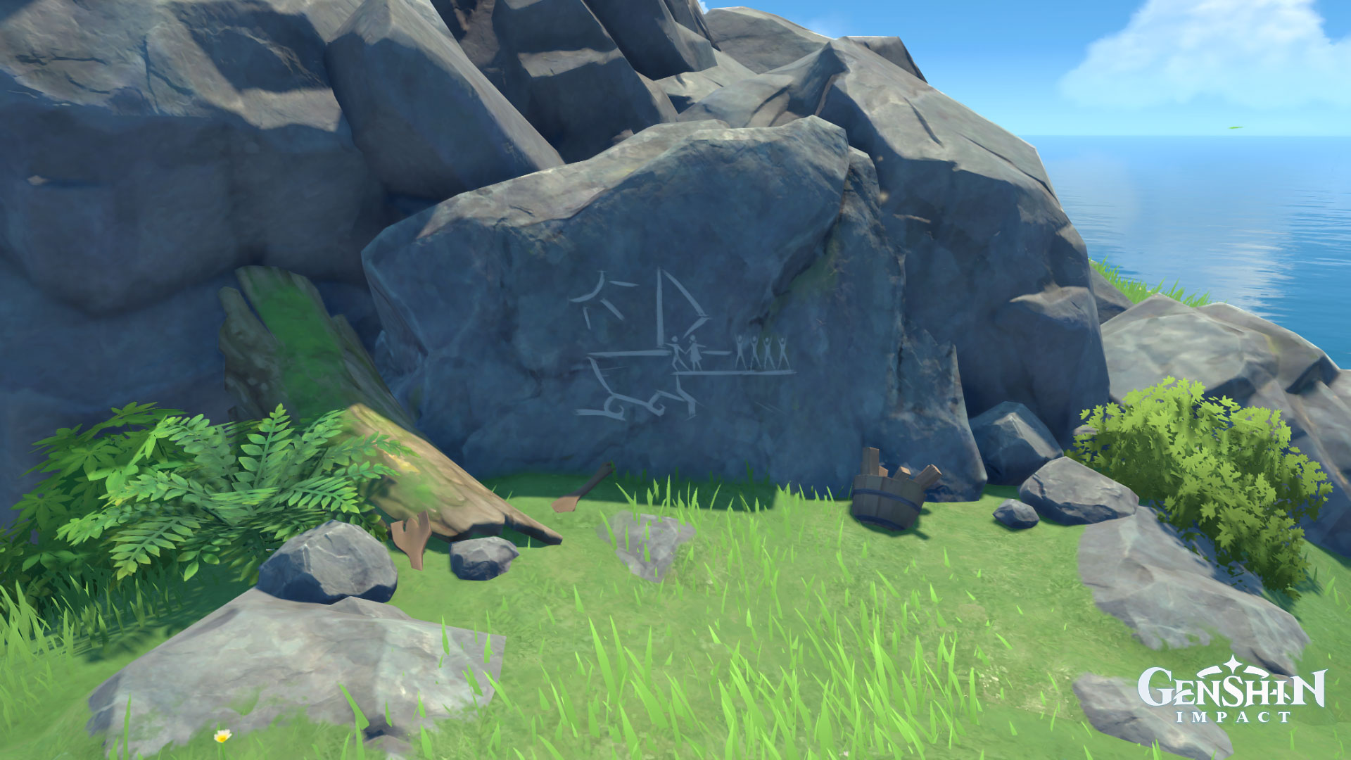 Genshin Impact Mural Locations on Golden Apple Archipelago