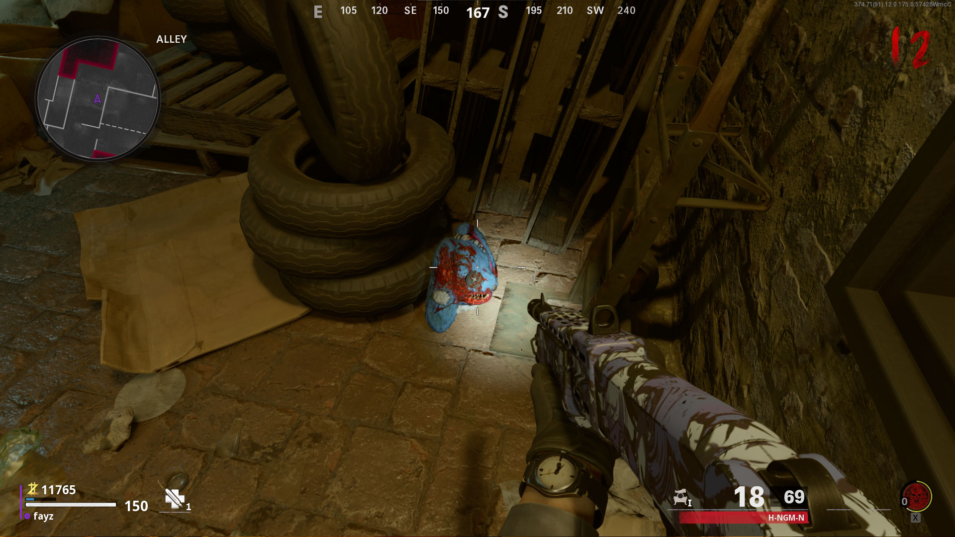 Mauer der Toten Disco Bunny Easter Egg Guide - Bunny Part #5: Alley