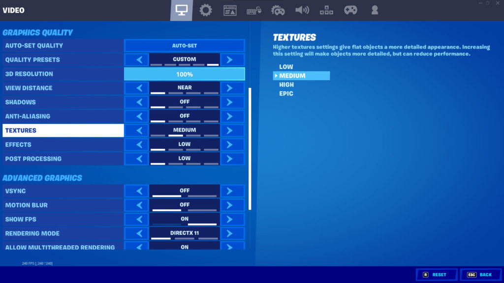 Best Fortnite Settings for Maximum FPS and Visibility