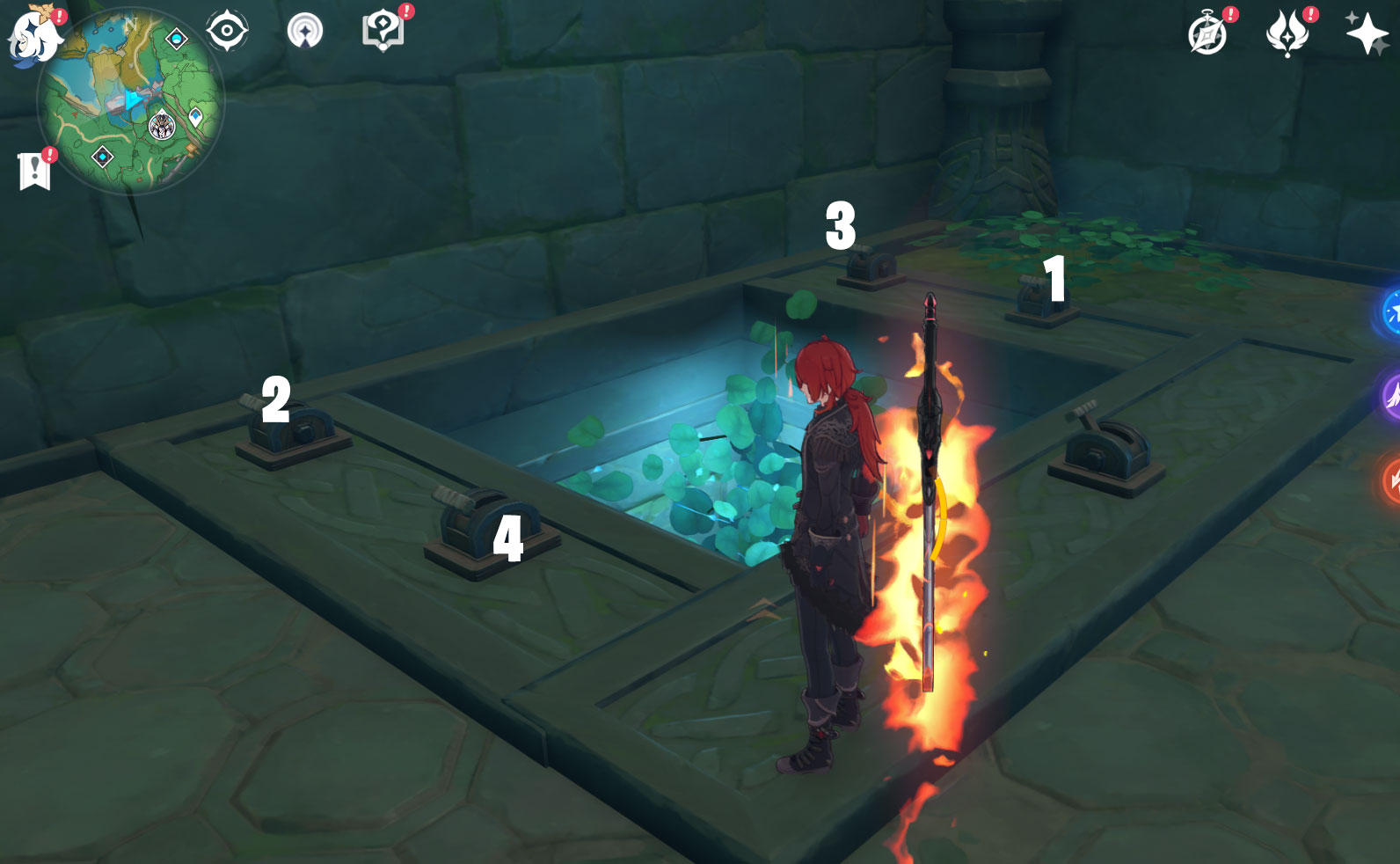 Genshin Impact Serpent's Head Puzzle Solution