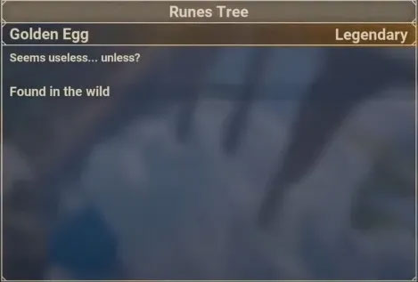 Tribes of Midgard Golden Egg Rune