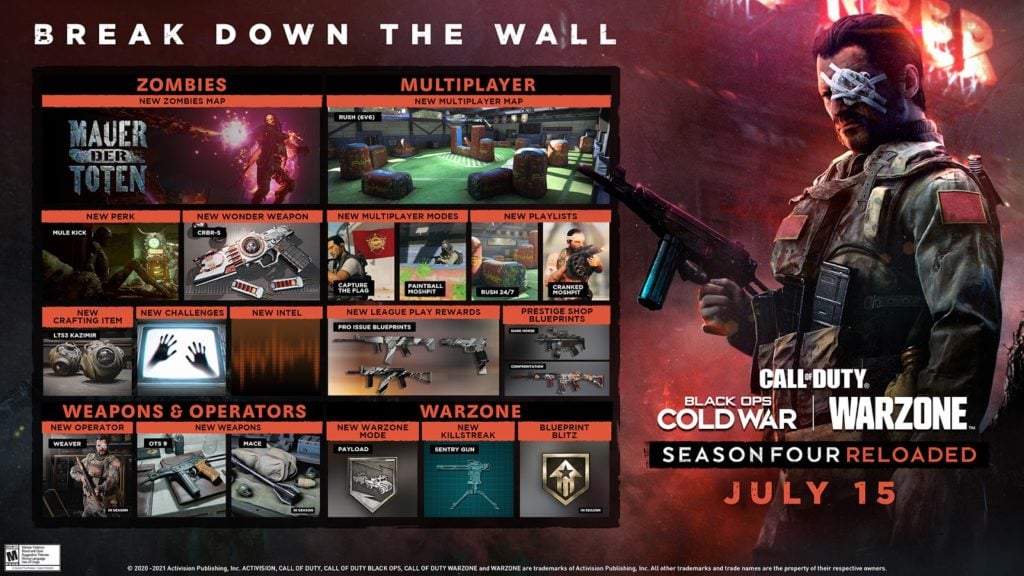 Warzone Season 4 Reloaded Patch Notes