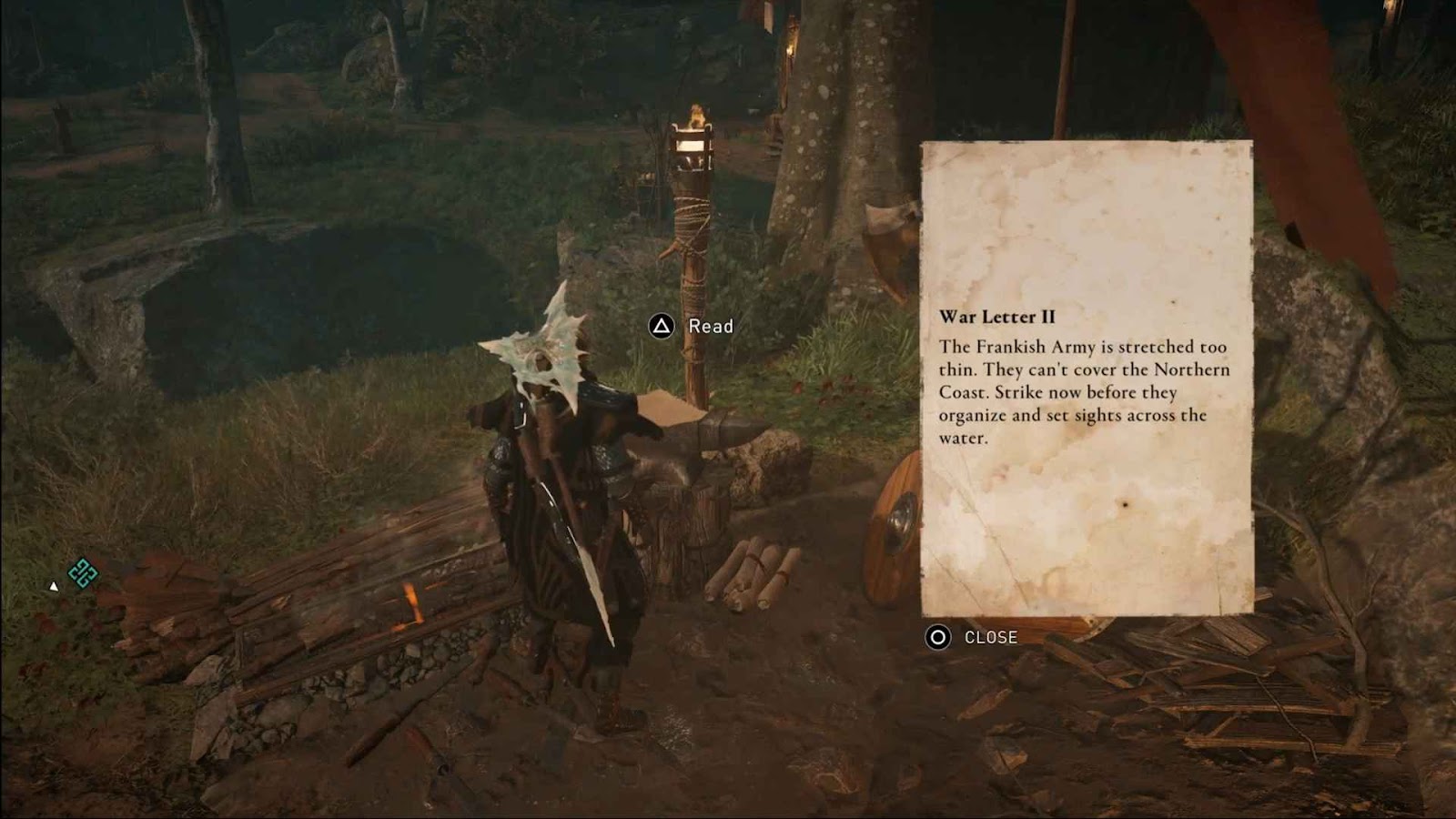 Assassin's Creed Valhalla War Letter Locations for Sigrblot Festival