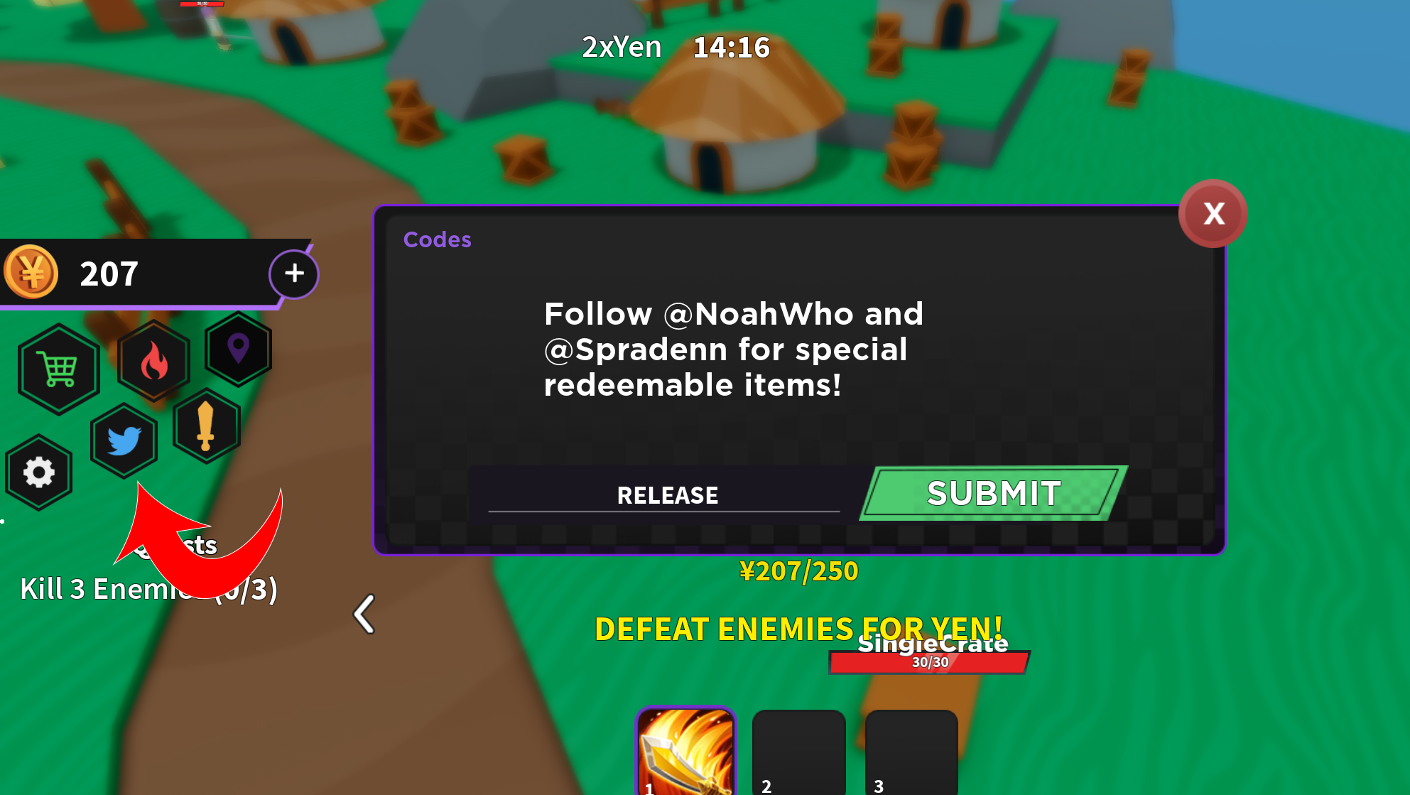 Anime Destroyers Redeen Codes