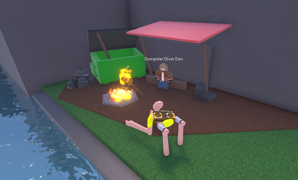 Wacky Wizards Dumpster Diver Dan