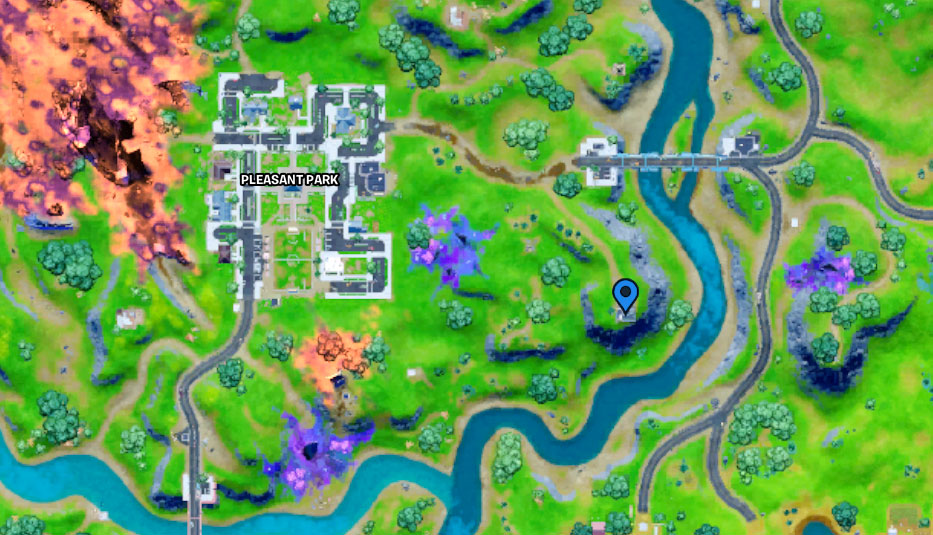 Parc agréable de l'installation Fortnite IO