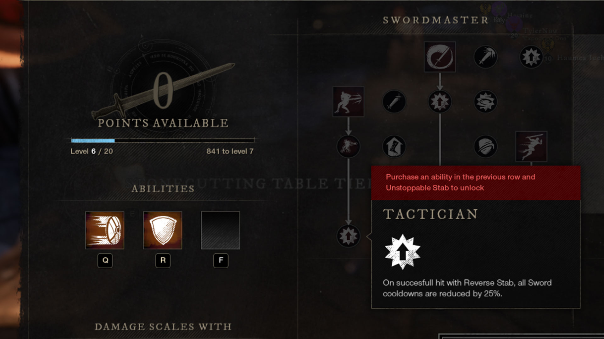 New World tank build - tactician