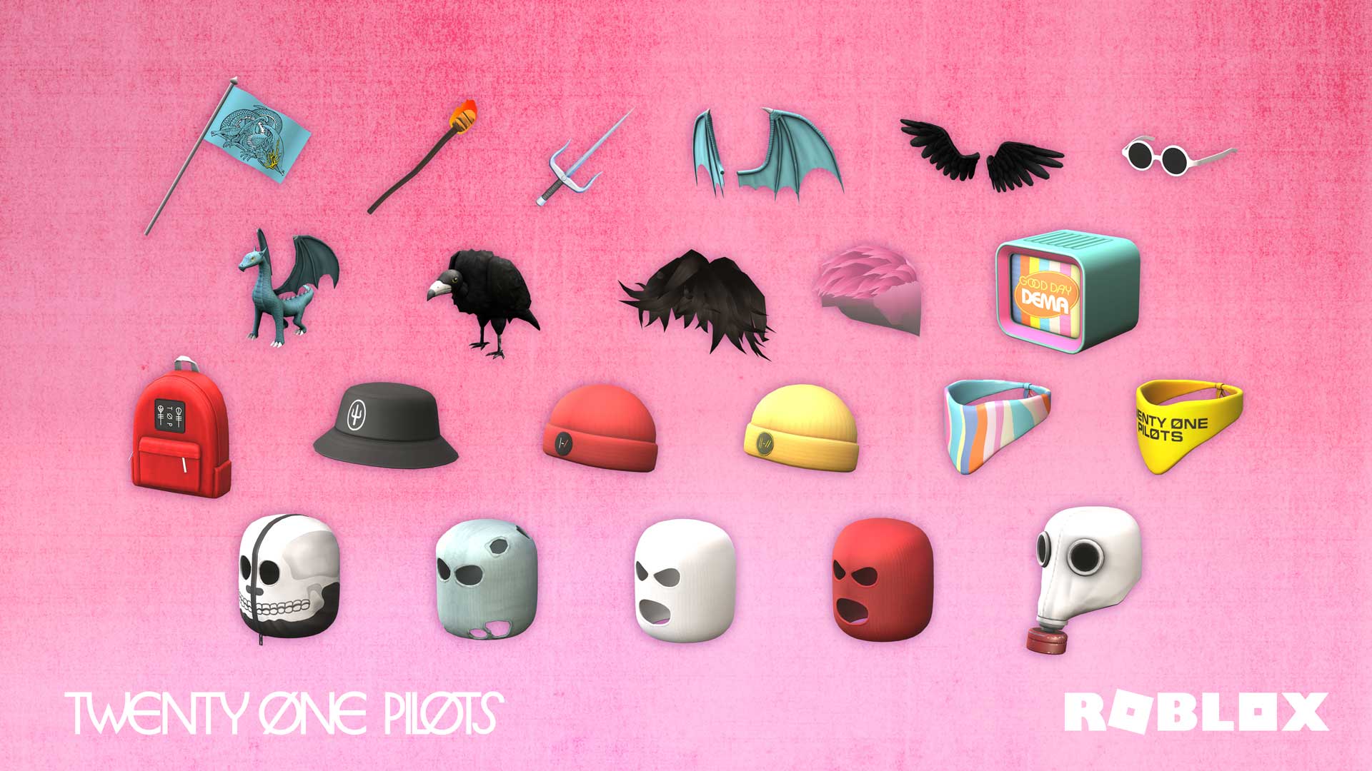 Roblox Twenty One Pilots Items
