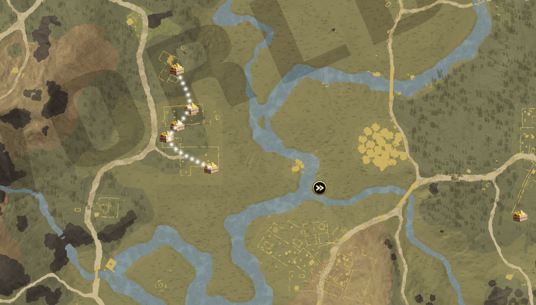 New World Monarch's Bluffs Provisions Chests