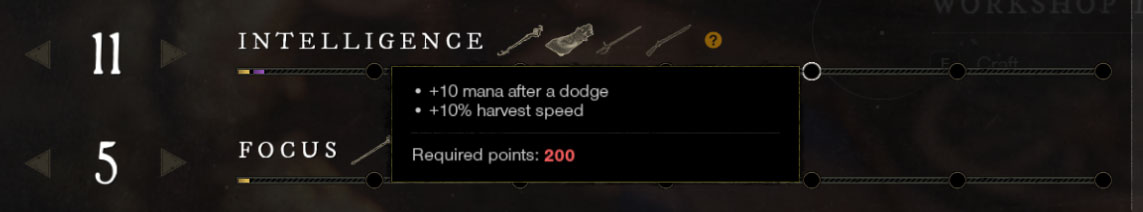 New World Harvesting Bonuses