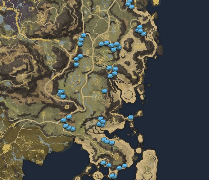New World Starmetal Locations - Mourningdale