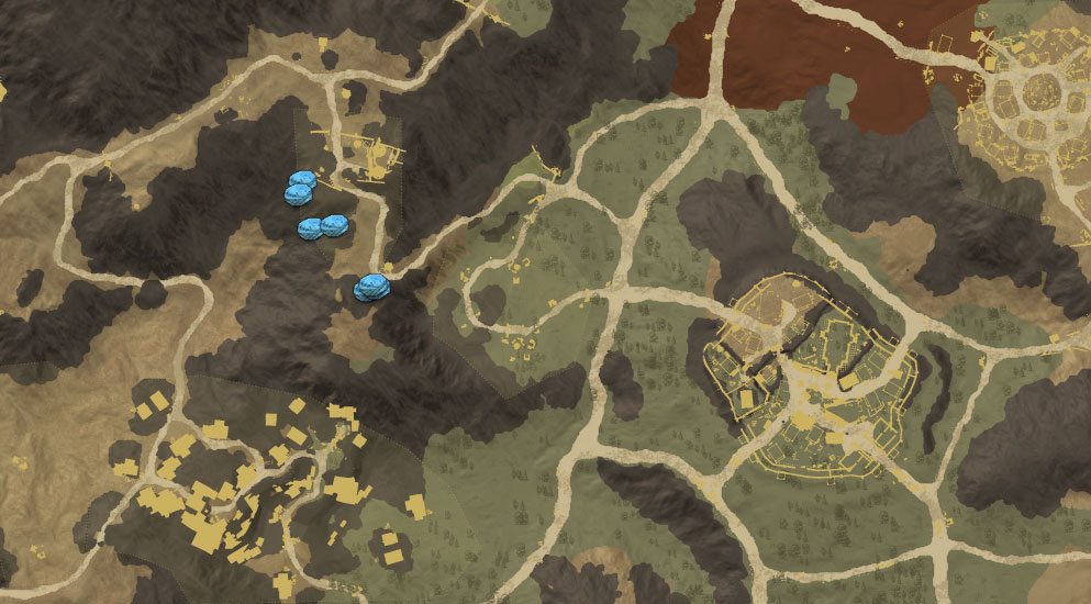New World Starmetal Locations - Brightwatch - Iron Bend