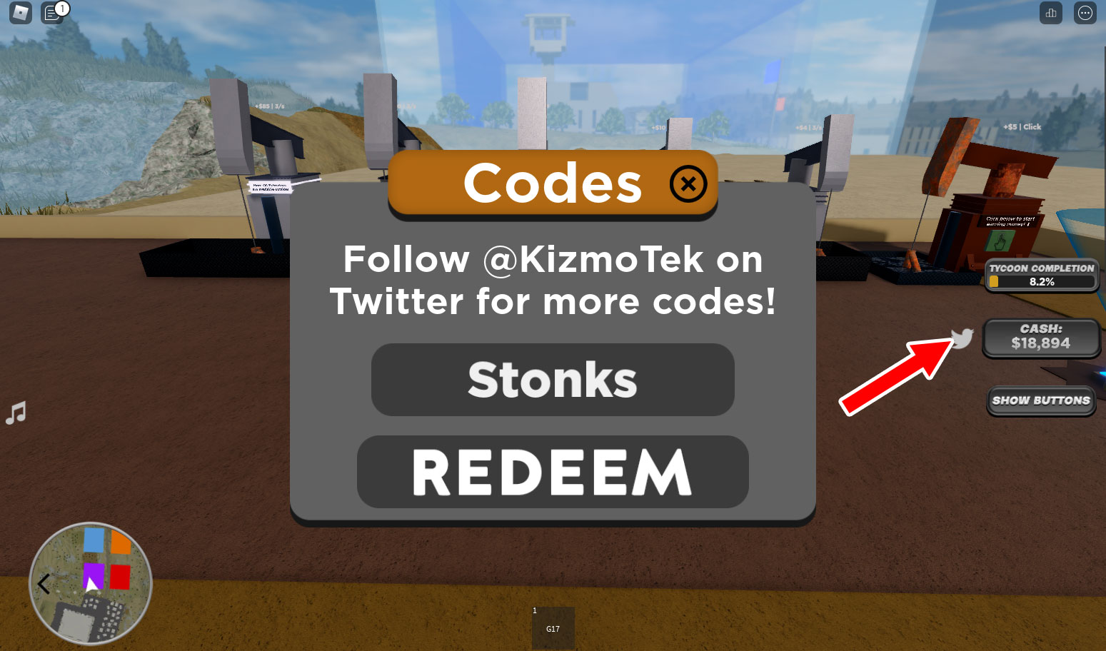 Oil Warfare Tycoon codes redeem