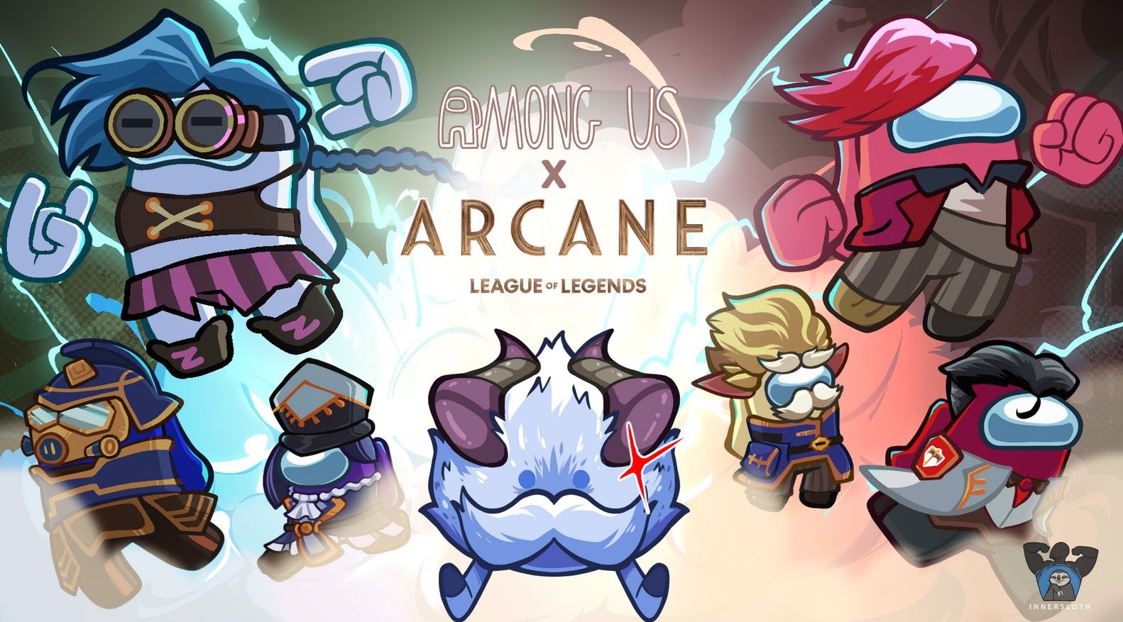 InnerSloth Announces Among Us x Arcane Crossover - Gamer Journalist