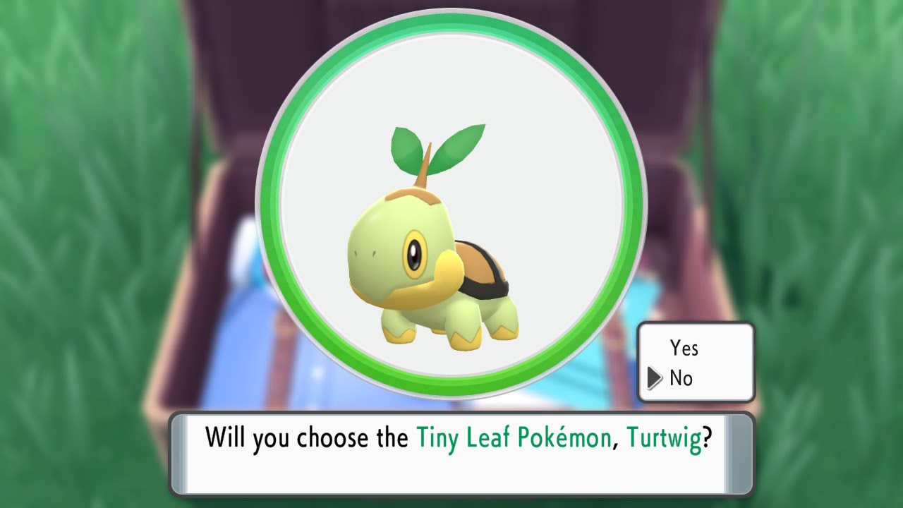 Which Pokemon Brilliant Diamond And Shining Pearl Starter Should You Pick? 2 Pokemon Brilliant Diamond Shining Pearl Starter - Turtwig