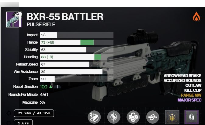 Best BXR 55 Battler God Rolls en Destiny 2 6 Best BXR 55 Battler God Rolls en Destiny 2