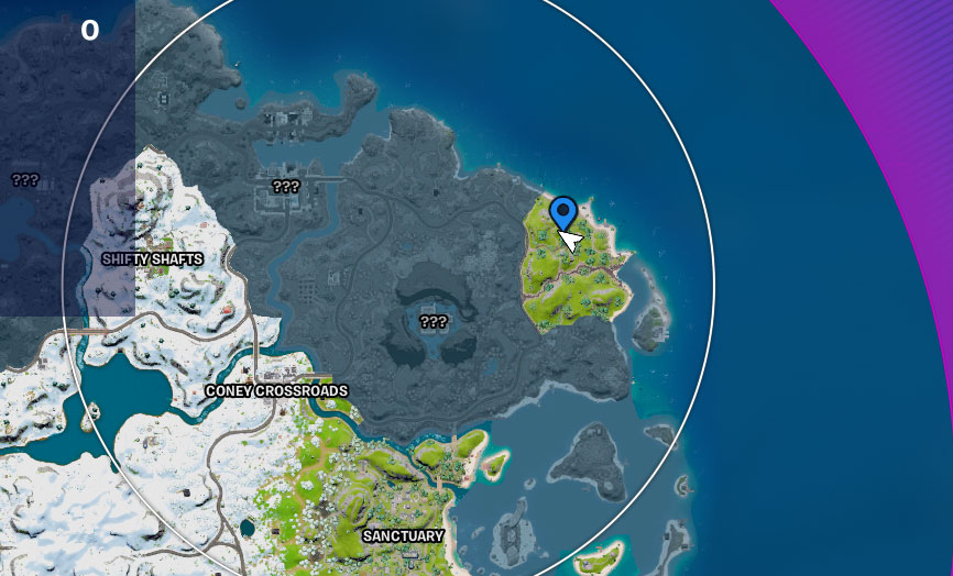 Where to Collect Gem Fragments from outside Seven Vaults in Fortnite