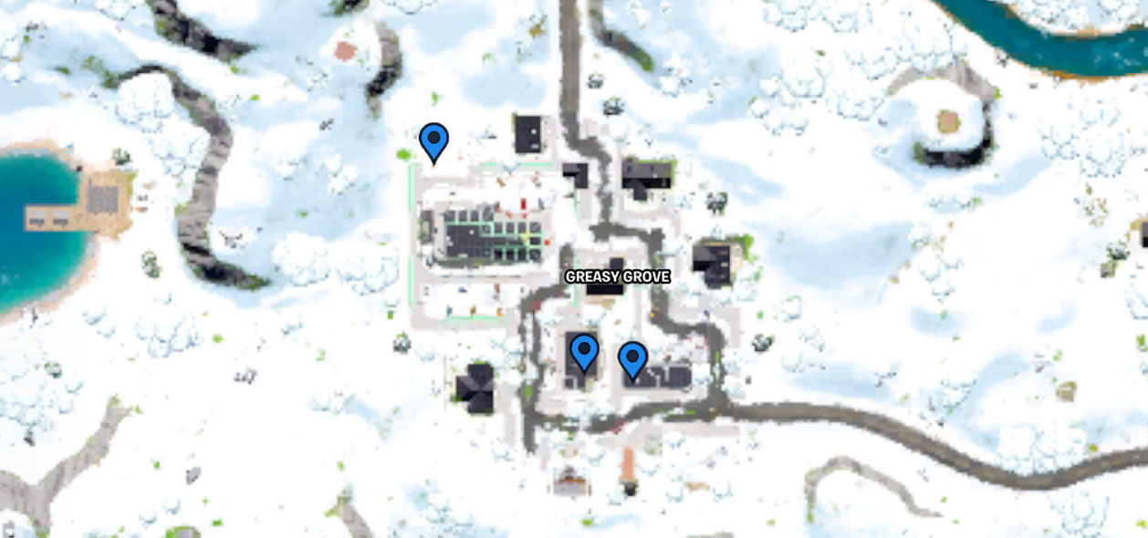 Fortnite Toy Biplanes - Greasy Grove Map