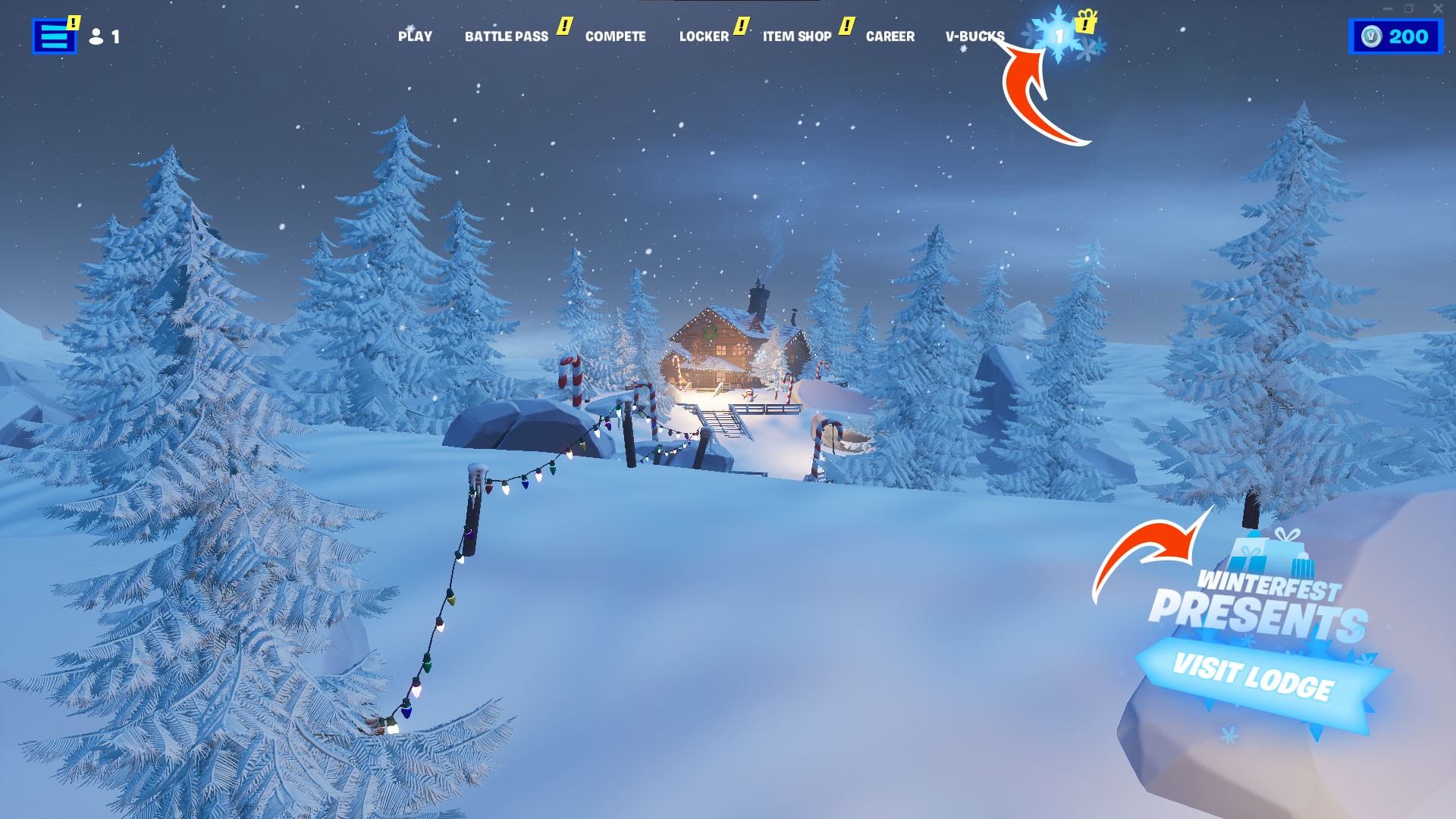 Comment se rendre au Cosy Lodge à Fortnite