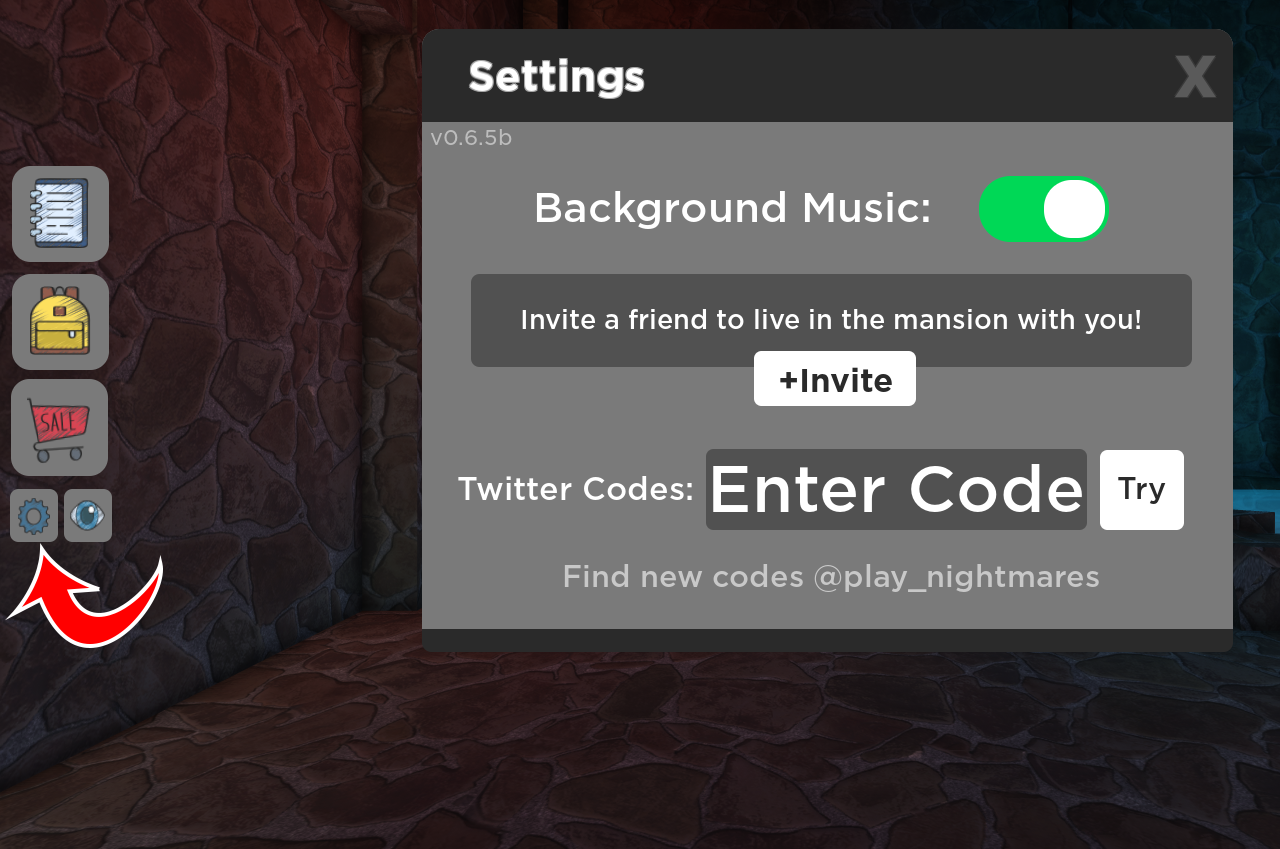 Nightmares Redeem Codes