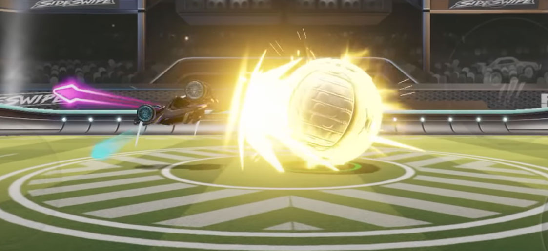 How to do the Gold Shot in Rocket League Sideswipe