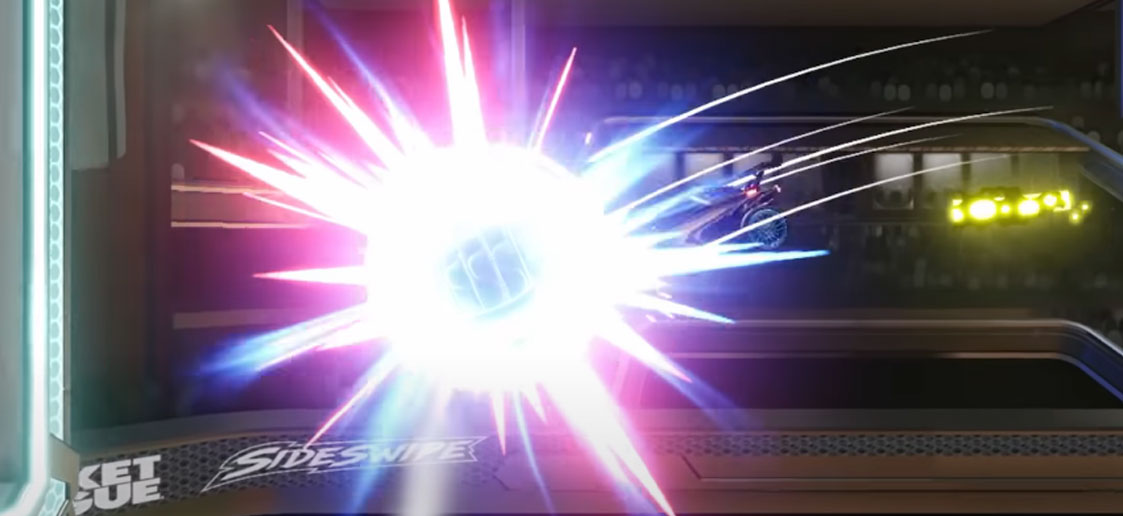 How to do the Red Shot in Rocket League Sideswipe
