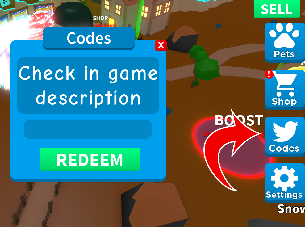 Saber God Simulator Redeem Codes