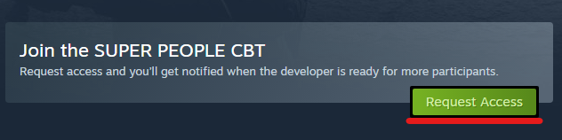 Super People CBT Request Access