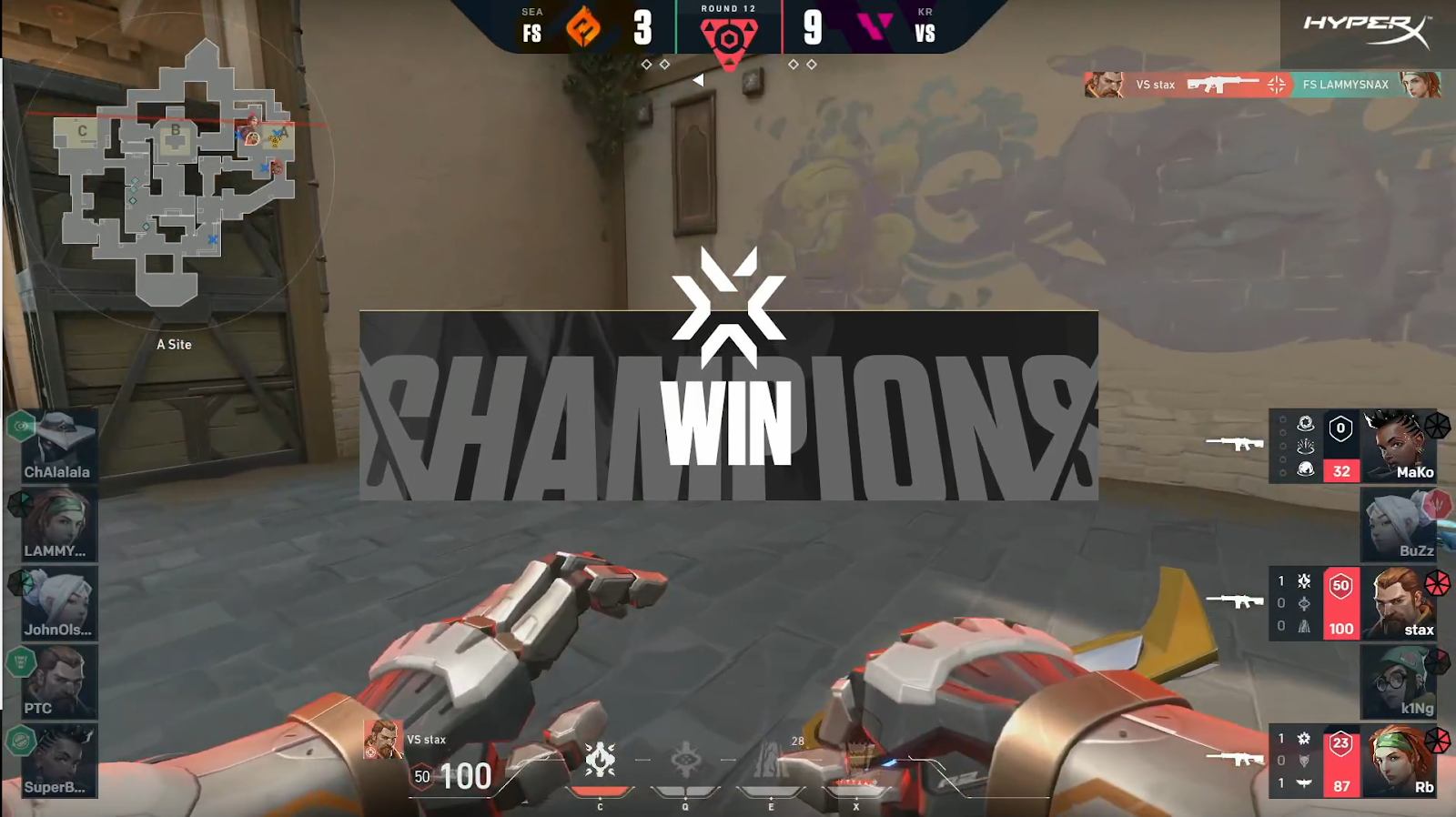 Vision Strikers Gets First Series Win in Valorant Champions Berlin