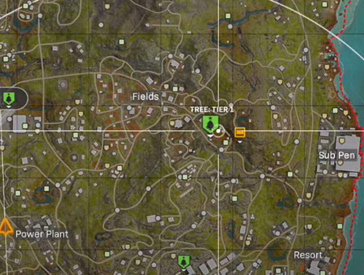 Where to find Krampus in Warzone Pacific Map