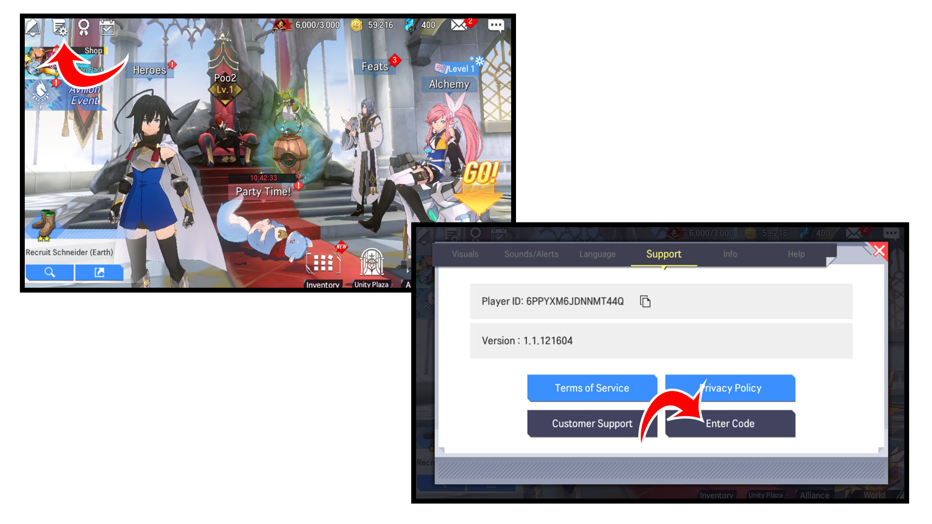 Lord of Heroes codes redeem