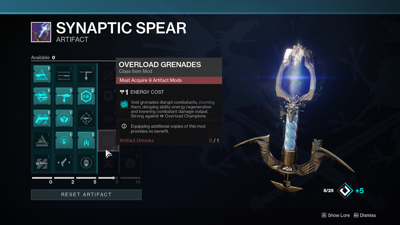 Mods de artefactos de la Temporada del Resucitado de Destiny 2 2 Destiny 2 Season of the Risen Artifact Mods - Mods de campeones