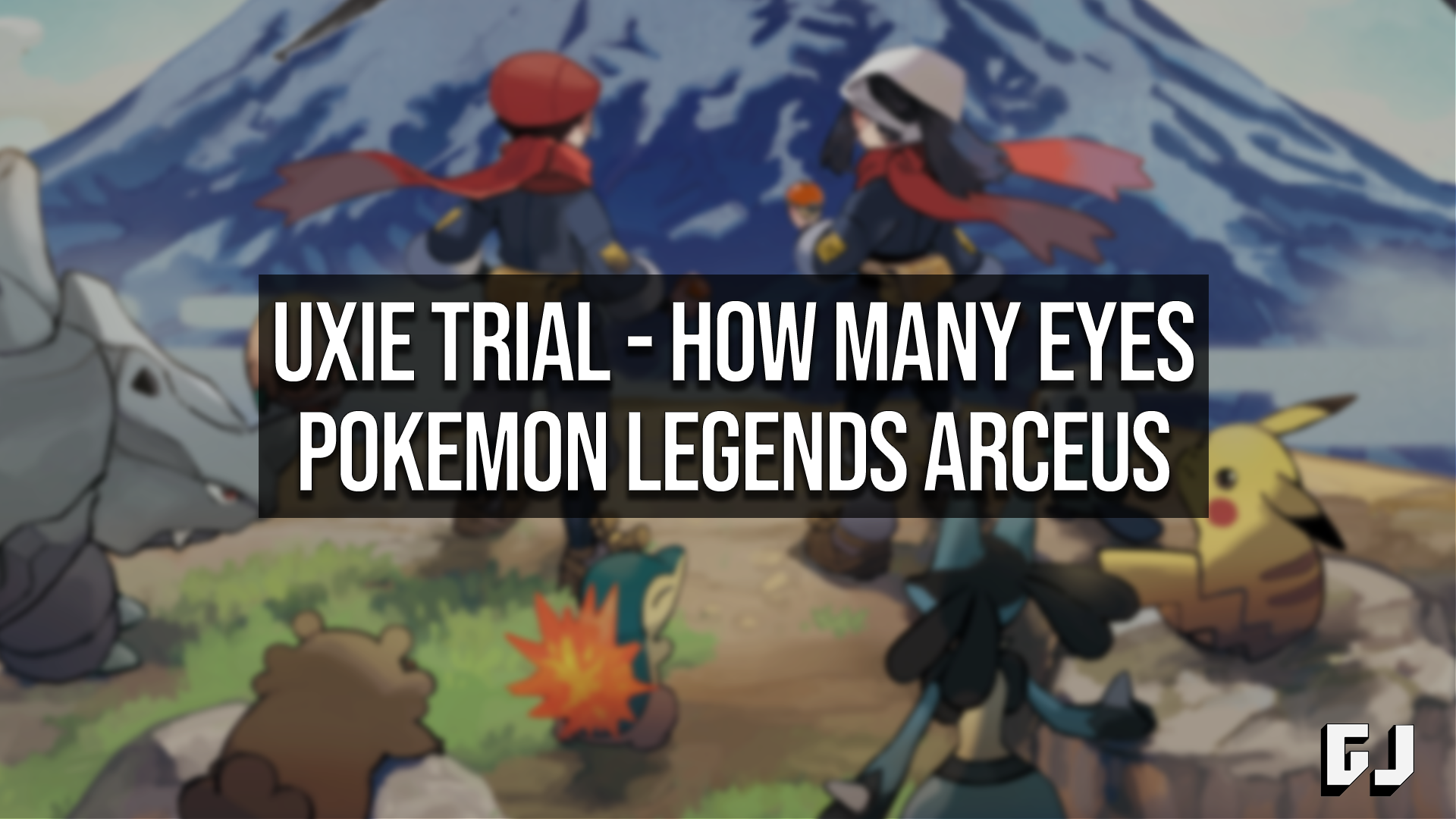Eyes Puzzle Answer For Uxie S Trial Pokemon Legends Arceus Gamer